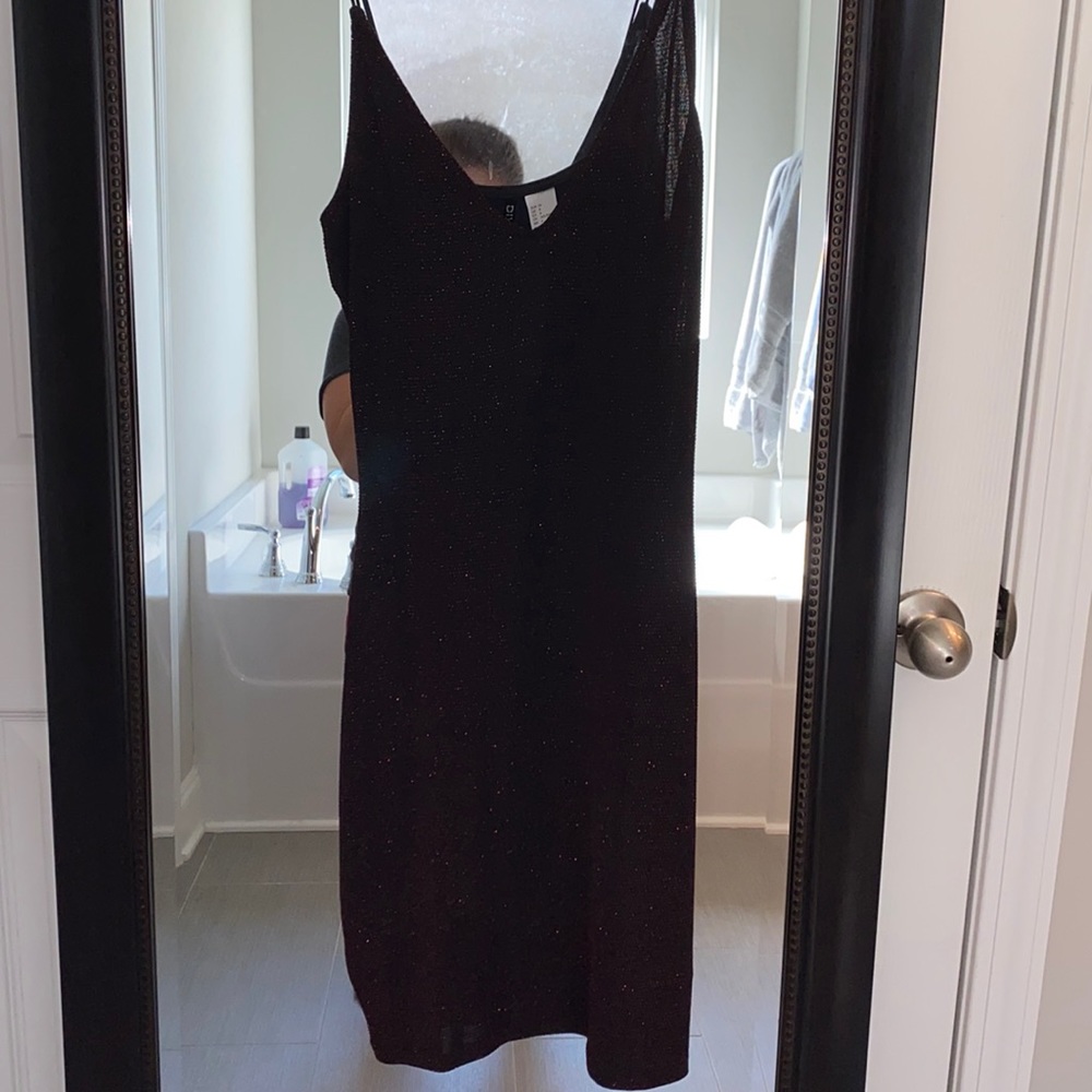 NWT black and red dress from H&M